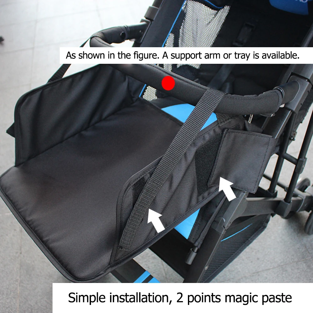Coussin ergonomique poussette bébé confort assise support pieds accessoire sécurité moderne doux maternité