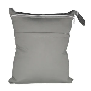 Sac étanche réutilisable rangement vêtements couches sac sport yoga trousse toilette deux poches stockage maillots bain 1PC Grey Sac étanche réutilisable rangement vêtements couches sac sport yoga trousse toilette deux poches stockage maillots bain 1PC Grey