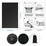 Support Tablette Avion Portable pour Enfant Équipement Voyage Écran Sécurité Accessoire Pratique Vol