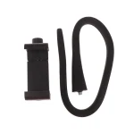 Support universel flexible pour babyphone caméra bébé webcam angle réglable sans outils silicone noir durable sécurisé