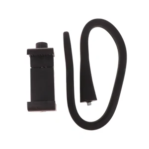 Support universel flexible pour babyphone caméra bébé webcam angle réglable sans outils silicone noir durable sécurisé