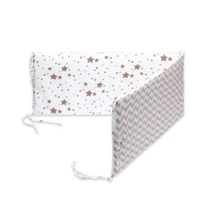 Parechocs de lit en coton imprimé pour bébé protecteur de lit berceau sécurisé 130×30 cm Parechocs de lit en coton imprimé pour bébé protecteur de lit berceau sécurisé 130×30 cm