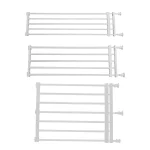 Barres de rangement en plastique pour cuisine garage et organisation domestique supports de suspension minimalistes design épuré idéaux pour l&rsquo;entretien et le stockage facile