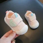 Chaussures bébé fille garçon mode enfant velcro ergonomiques semelle caoutchouc respirantes sécurité style moderne première année