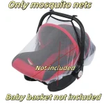Moustiquaire pour siège bébé antiinsectes filet respirant protection été usage extérieur sécurité bébé