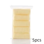 5 pièces ensemble serviettes bébé en mousseline 6 couches doux coton jaune serviettes visage bain alimentation essuyer rot gant toilette