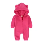 Barboteuse en coton pour bébé garçon et fille de 0 à 24 mois, combinaison pour nouveau-né, vêtements d&rsquo;hiver, 2025 – 14