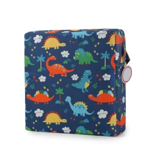Coussin de chaise pour bébé siège rehausseur coussin de sécurité amovible design dinosaure 33x33x8 cm cushion enfants salle à manger Coussin de chaise pour bébé siège rehausseur coussin de sécurité amovible design dinosaure 33x33x8 cm cushion enfants salle à manger