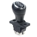 Commutateur de vitesse véhicule électrique noir et blanc design moderne facile à utiliser sans électronique aluminium et plastique pour enfants ou adultes ปลอด事故 qualité premium