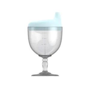 Cup d’apprentissage pour bébé en Silicone main tige bouteille d’eau vaisselle enfant bouteille bébé accessoires gobelet bleu Cup d’apprentissage pour bébé en Silicone main tige bouteille d’eau vaisselle enfant bouteille bébé accessoires gobelet bleu