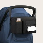 Organisateur de poussette multifonctionnel sac à couches rangement suspendu pratique pour maman bébé qualité supérieure