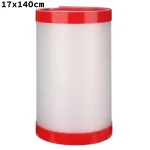 Tube lumineux déco ambiance bébé lumière douce chambre enfant night light sécurité design moderne 17x140cm PP environnemental