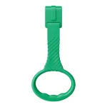 Handle en plastique vert ergonomique pour DIY bricolage et activités manuelles