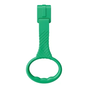 Handle en plastique vert ergonomique pour DIY bricolage et activités manuelles