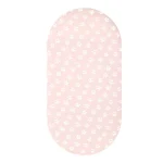 Matelas à langer en plastique imperméable rose pâle motifs fleurs changement de couches bébé salle de bain déplacements
