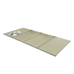Matelas Tatami pliable en fibre de coco tapis de yoga style japonais lit pliant écolo doux et résistant pour bébé ou adulte