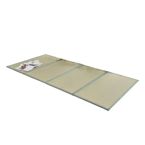 Matelas Tatami pliable en fibre de coco tapis de yoga style japonais lit pliant écolo doux et résistant pour bébé ou adulte