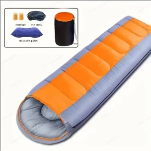 Sac de couchage camping Outdoor polyester nylon confort randonnée trekking outdoor écofriendly