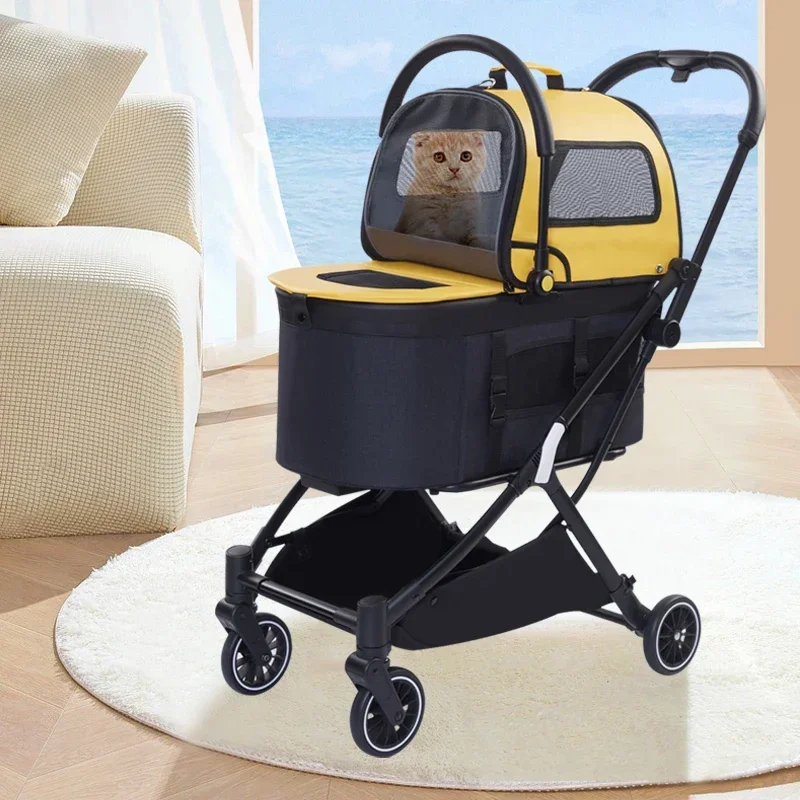 poussette de voyage amovible pour chat et chien, remorque de vélo electrolux, promenade facile, pliable et luxueuse pour animaux de compagnie poussette de voyage amovible pour chat et chien, remorque de vélo electrolux, promenade facile, pliable et luxueuse pour animaux de compagnie