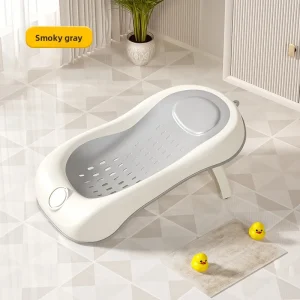 Support de bain ergonomique pour bébé baignoire antidérapante design moderne et sécuritaire