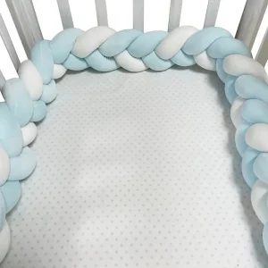 Protègelit en peluche tressée pour bébé 1M/2M/3M/4M coussin de sécurité pour lit de bébé amortisseur de chutes 3 actions 1M Protègelit en peluche tressée pour bébé 1M/2M/3M/4M coussin de sécurité pour lit de bébé amortisseur de chutes 3 actions 1M