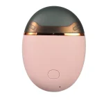 Coupeongles électrique automatique antiéclaboussures pour bébé broyeur d&rsquo;ongles polissage sécurité usage facile design rose