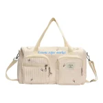 Sac maman floral multifonctionnel pour rangement bébé sport voyage et quotidien