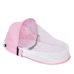 Lit de voyage bébé moustiquaire intégrée compact portable tente bébé polyester mesh nid douillet