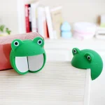 Protègebords en silicone en forme de grenouille accessoire cuisine non toxique design amusant pratique