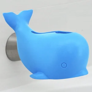 Distributeur savon bain bébé baleine silicone bleu BPAfree salle bain enfant accessoire bain amusant sans latex durable Distributeur savon bain bébé baleine silicone bleu BPAfree salle bain enfant accessoire bain amusant sans latex durable
