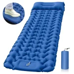 Matelas gonflable camping extérieur lit pliant coussin intégré randonnée trekking sac portage