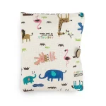 Organisateur de sac pour bébé sac de lavage portable sortie poussette mini sac à couches pochettes équipement de voyage pliable essentiels pour nouveauné  animal world