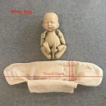 Enveloppe de pose pour photographie de nouveauné sac à emmaillotage professionnel accessoire de pose rapide pour séance photo bébé garçon et fille doux et sûr
