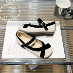 Chaussures ballerines enfants fille princesse mode classique saisonnalité confort sécurité occasionnelles fêtes école beige