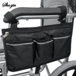 Pochette Organizer pour Fauteuil Roulant Sha Yin avec Poches Multiples Écologique Design Moderne Confortable Économique