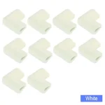 10 connecteurs plastique organisation câbles bureau maison maintien fixe cable management accessoire électronique fonctionnel design simple qualité supérieure