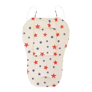 Coussin de chaise haute bébé enfants tapis rehausseur étoiles coton confortable sécurisé Coussin de chaise haute bébé enfants tapis rehausseur étoiles coton confortable sécurisé