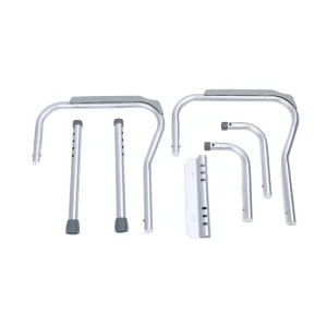 Gardecorps salle de bains Aluminium Sécurité Toilette Adjustable Antidérapant Design Moderne Protection Personnes Agées Dépendance Accessoires Bébé