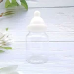 Ensemble 12 pièces bébé en plastique sucettes bouteilles boîtes à bonbons jouets bain cadeaux déco baptême fête faveurs