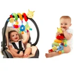 Spirale d&rsquo;activité AFOVIC pour poussette siège auto jouet de voyage bébé 036 mois hochet unisexe