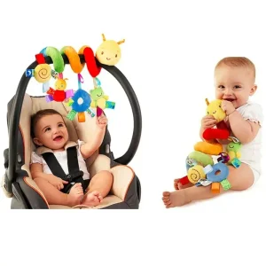 Spirale d&rsquo;activité AFOVIC pour poussette siège auto jouet de voyage bébé 036 mois hochet unisexe