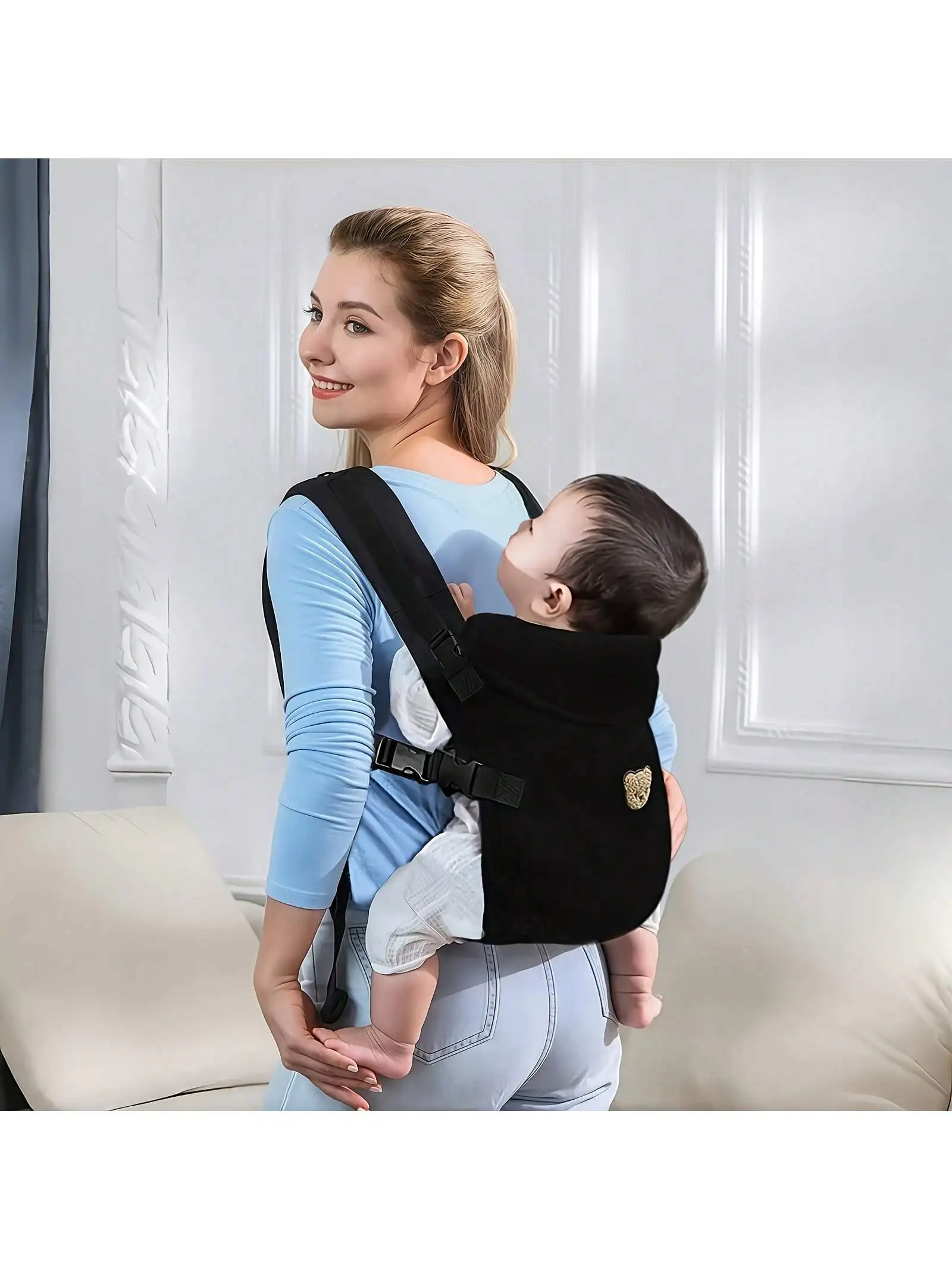 Portebébé 4 en 1 multifonctionnel confortable et sécuritaire idéal pour les voyages et le quotidien