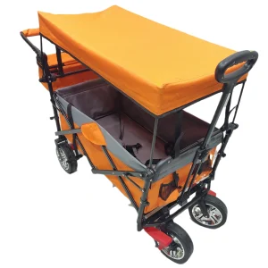 Chariot bébé pliable extérieur enfants wagon poussette usage multiple sécurité durabilité