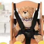 Ceinture de sécurité 5 points pour chaise haute bébé harnais enfant salle à manger poussette landau sangle protection bébé