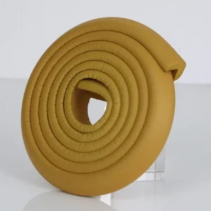 Protection en silicone pour meubles antichocs 安全 pour bébé texture douce antiglisse jaune miel 5 cm de diamètre idéal pour nurseries et jouets