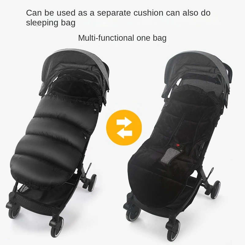 Chancelière universelle allweather pour poussette tissu épais moderne sécurisant hiver outdoor bébé 03 ans