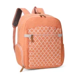 Sac à dos maternité imperméable grande capacité style moderne couleurs pastel poches multiples confortable bébé maman