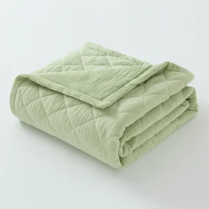 Couverture en mousseline pour bébé housse de couette emmaillotage coton doux nouveauné 036 mois automnehiver mint green Couverture en mousseline pour bébé housse de couette emmaillotage coton doux nouveauné 036 mois automnehiver mint green