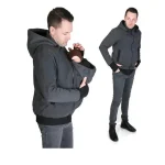 Sac de couchage détachable pour bébé pull à capuche portebébé veste multifonctionnelle confortable et sécuritaire pour parents