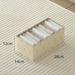 Organisateur de tiroir pour vêtements sousvêtements chaussettes et pantalons  Rangement moderne et pratique pour la chambre à coucher